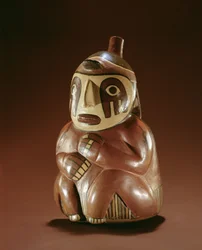 Bouteille figurative, Pérou